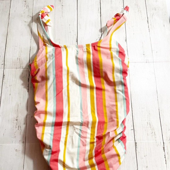 Kona Sol Other - Kona Sol One Piece Striped Bathing Suit 14W